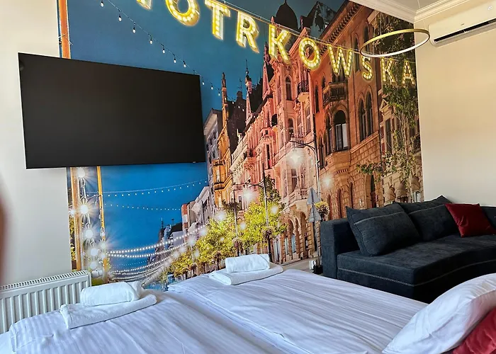 Off Piotrkowska W Roosevelta Residence, Klimatyzacja, Wejscie Na Kod, Wifi, Fv Lodž